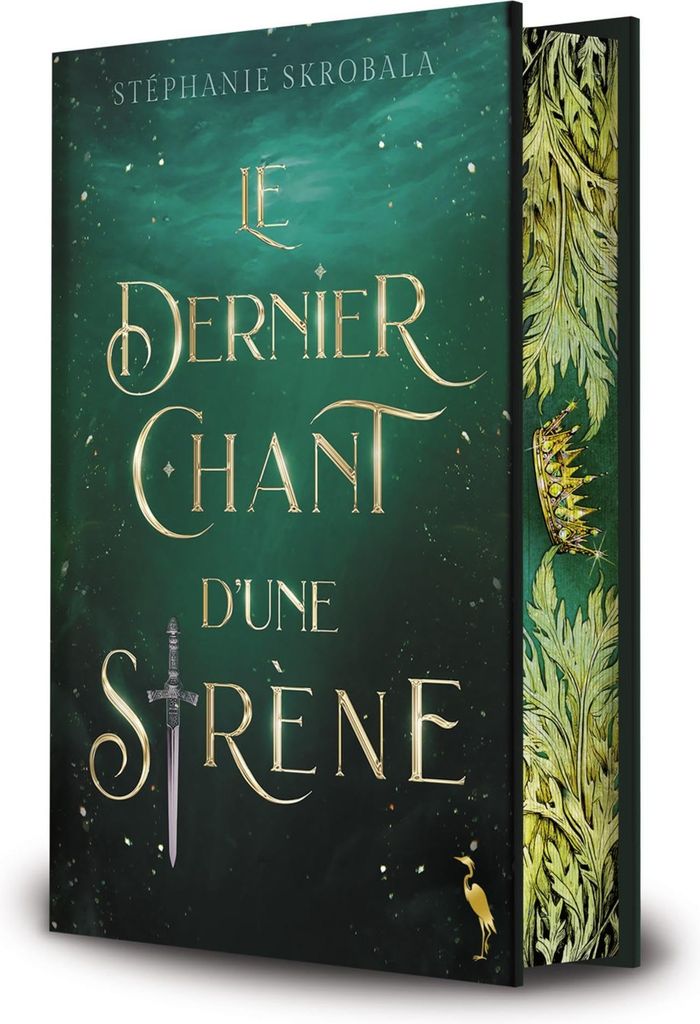 Couverture du livre « Le dernier chant d'une sirène » de Stéphanie Skrobala, librairie Les Contes Infusés à Corte