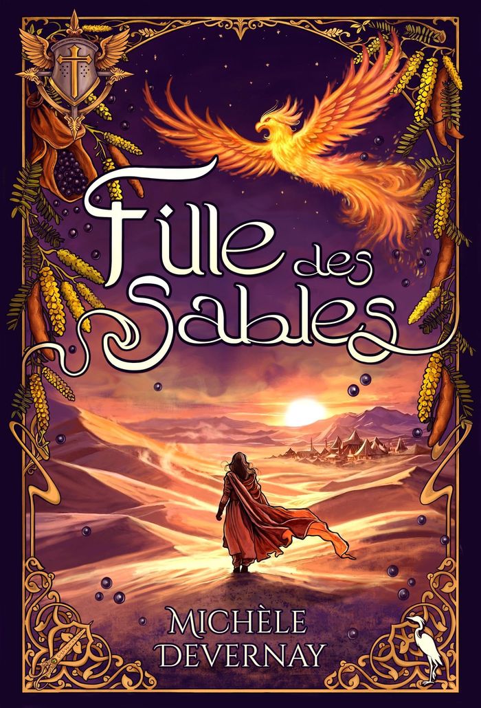 Couverture du livre « FILLE DES SABLES », librairie Les Contes Infusés à Corte
