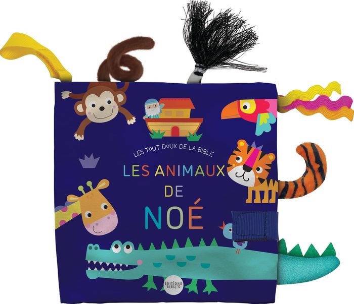 Couverture du livre « Les animaux de Noé », librairie Les Contes Infusés à Corte