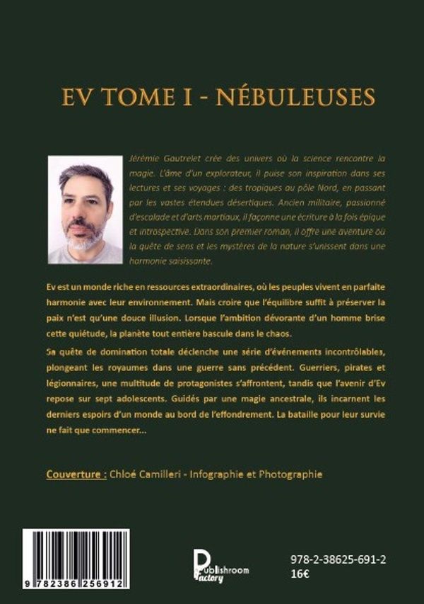 Quatrième de couverture de « EV TOME 1 - NEBULEUSES »