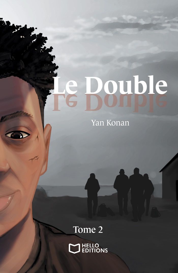 Couverture du livre « Le double » de Yan Konan, librairie Les Contes Infusés à Corte