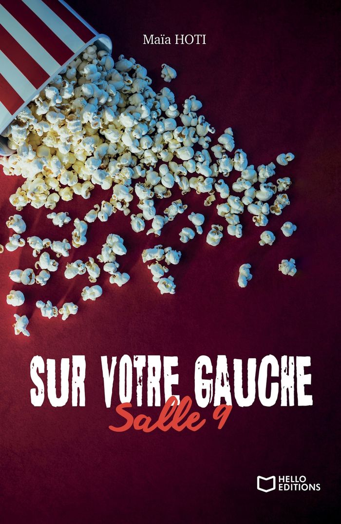 Couverture du livre « Sur votre gauche, salle 9 » de Maïa Hoti, librairie Les Contes Infusés à Corte