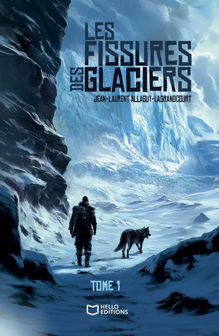 Couverture du livre « Les fissures des glaciers » de Jean-Laurent Allaguy-Lagrandcourt, librairie Les Contes Infusés à Corte