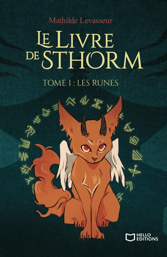 Couverture du livre « Les runes » de Mathilde Levasseur, librairie Les Contes Infusés à Corte