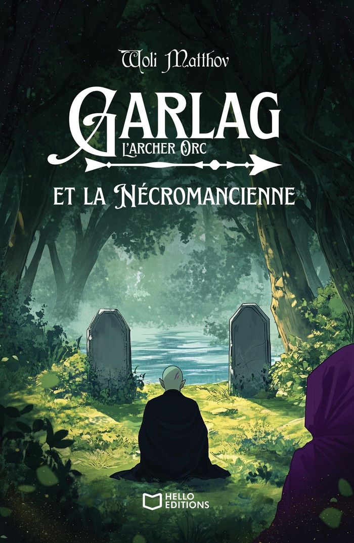 Couverture du livre « Garlag et la nécromancienne » de Woli Matthov, librairie Les Contes Infusés à Corte