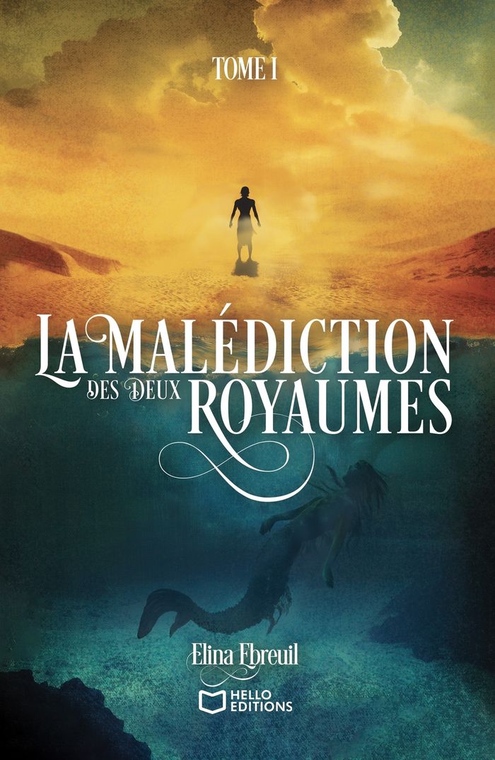 Couverture du livre « La malédiction des deux royaumes » de Elina Ebreuil, librairie Les Contes Infusés à Corte