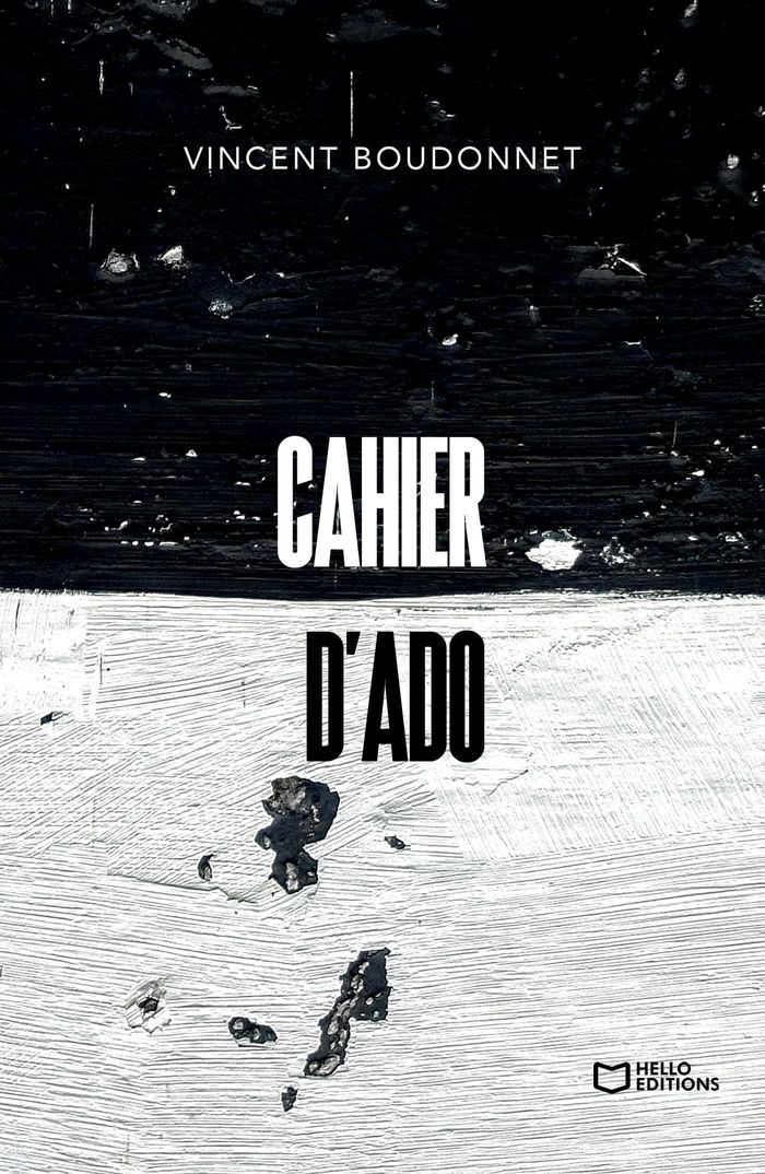 Couverture du livre « Cahier d'ado » de Vincent Boudonnet, librairie Les Contes Infusés à Corte