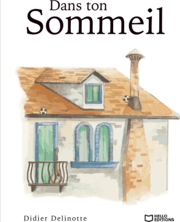Couverture du livre « Dans ton sommeil » de Didier Delinotte, librairie Les Contes Infusés à Corte