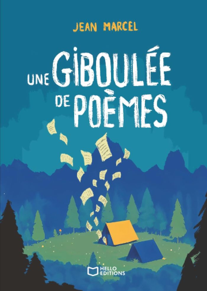 Couverture du livre « Une giboulée de poèmes » de Jean Marcel, librairie Les Contes Infusés à Corte