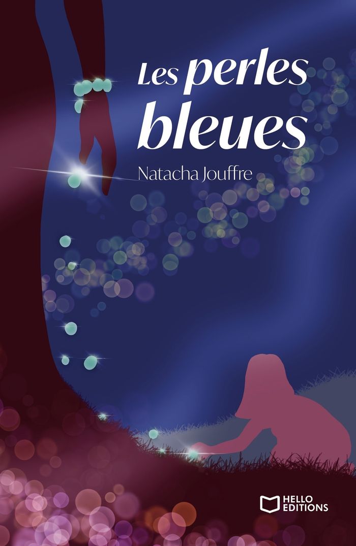 Couverture du livre « Les perles bleues » de Natacha Jouffre, librairie Les Contes Infusés à Corte