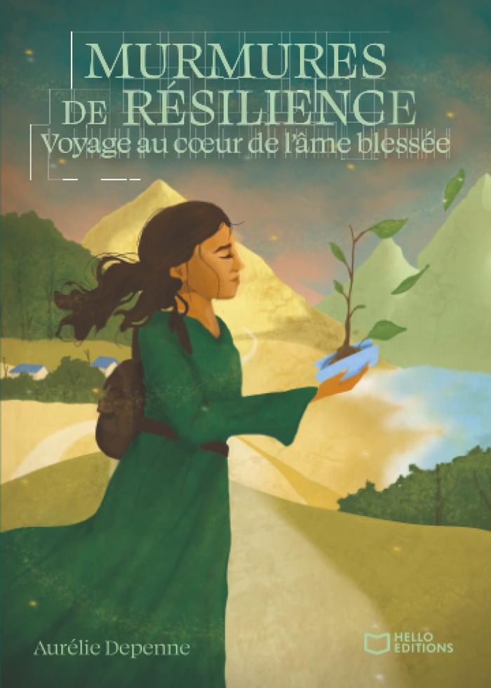 Couverture du livre « Murmure de résilience : voyage au coeur de l'âme blessée » de Aurélie Depenne, librairie Les Contes Infusés à Corte