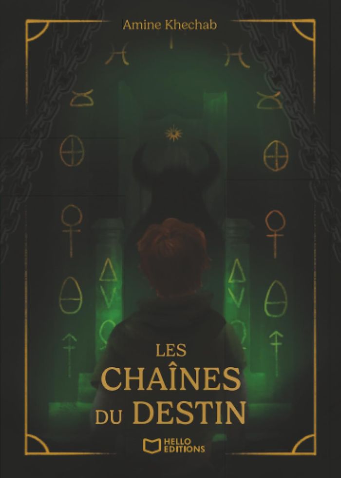 Couverture du livre « Les chaînes du destin » de Amine Khechab, librairie Les Contes Infusés à Corte