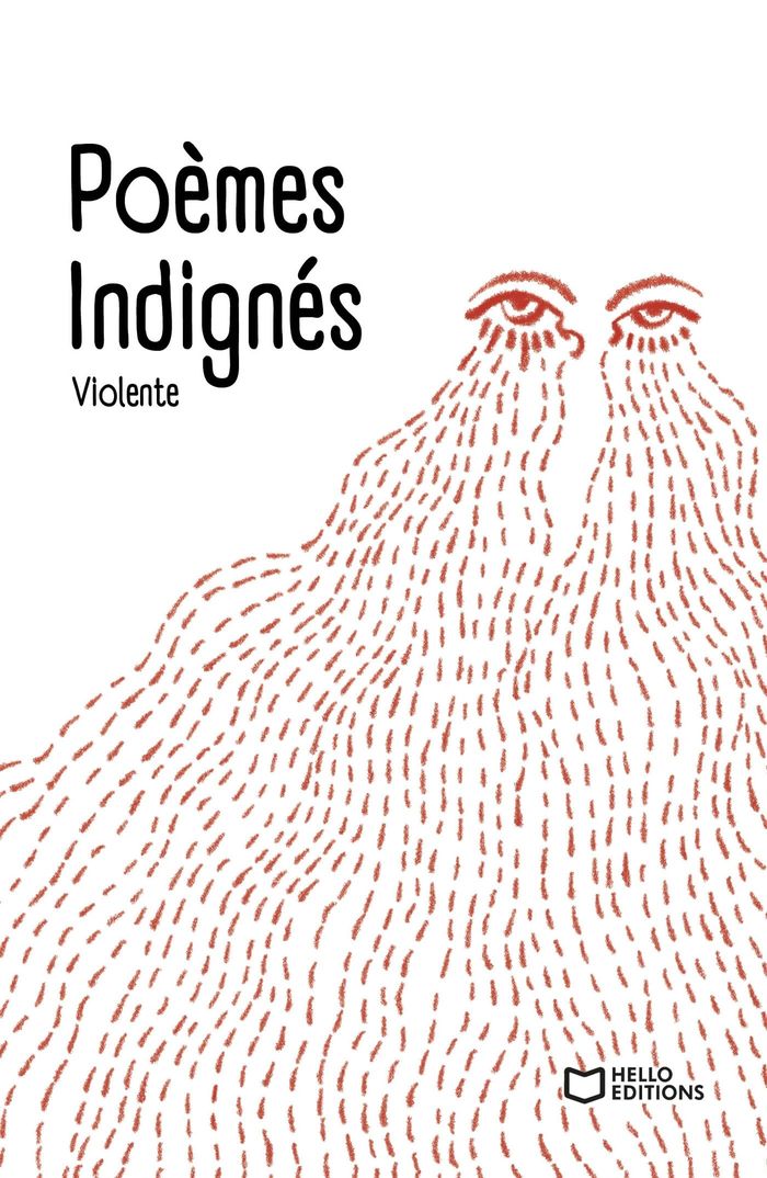 Couverture du livre « Poèmes Indignés » de Violente, librairie Les Contes Infusés à Corte