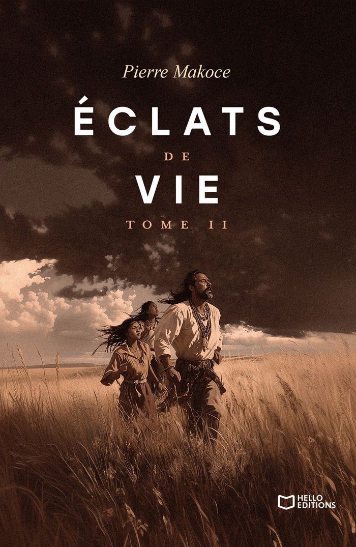 Couverture du livre « Éclats de vie » de Pierre Makoce, librairie Les Contes Infusés à Corte