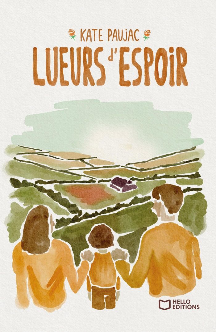 Couverture du livre « Lueurs d espoir » de Kate Paujac, librairie Les Contes Infusés à Corte