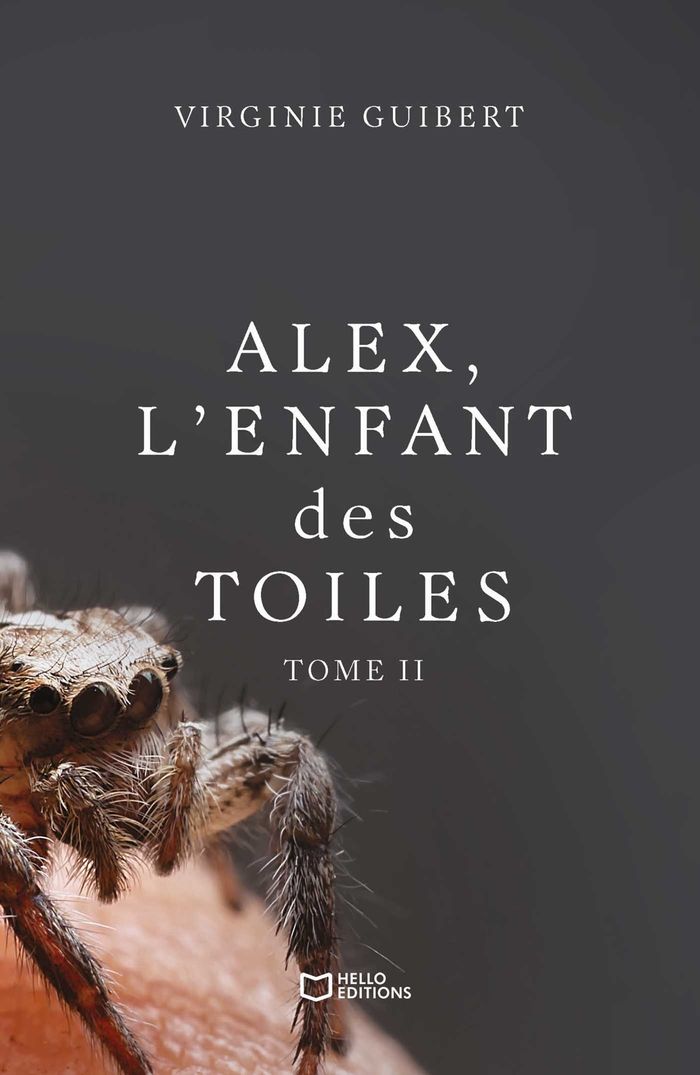 Couverture du livre « Alex, l enfant des toiles » de Virginie Guibert, librairie Les Contes Infusés à Corte