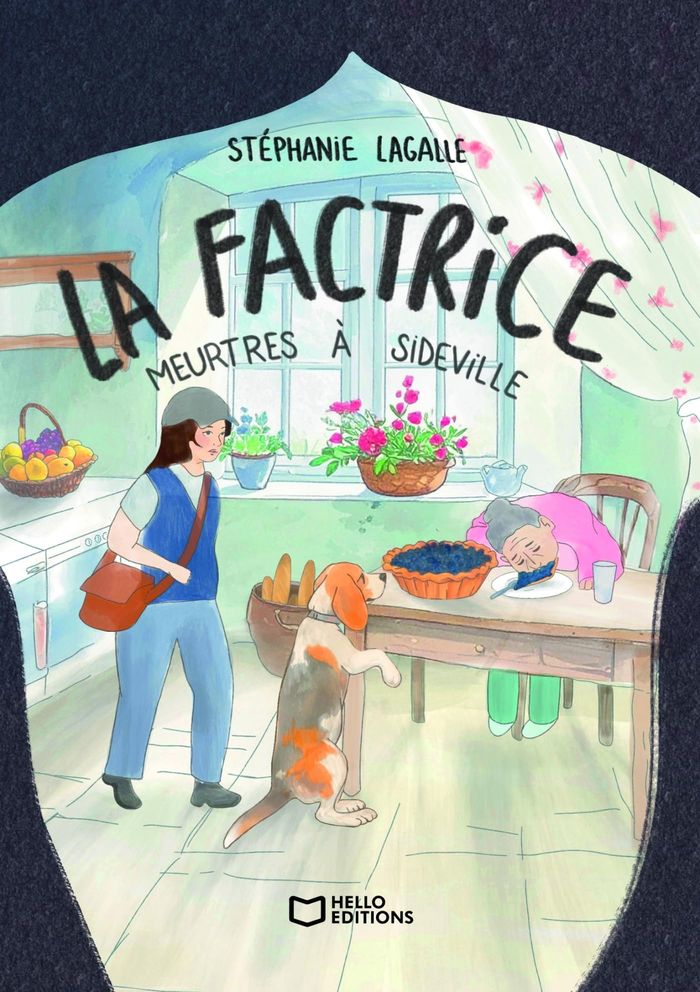 Couverture du livre « La Factrice : Meurtres à Sideville » de Stéphanie Lagalle, librairie Les Contes Infusés à Corte