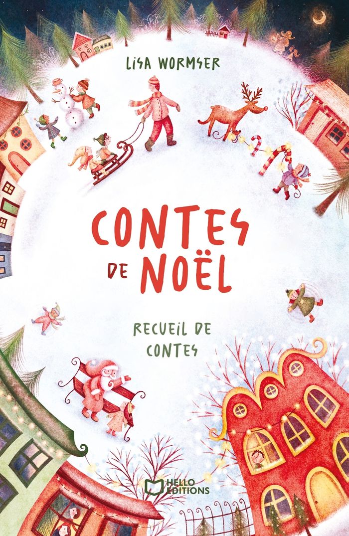 Couverture du livre « Contes de Noël » de Lisa Wormser, librairie Les Contes Infusés à Corte