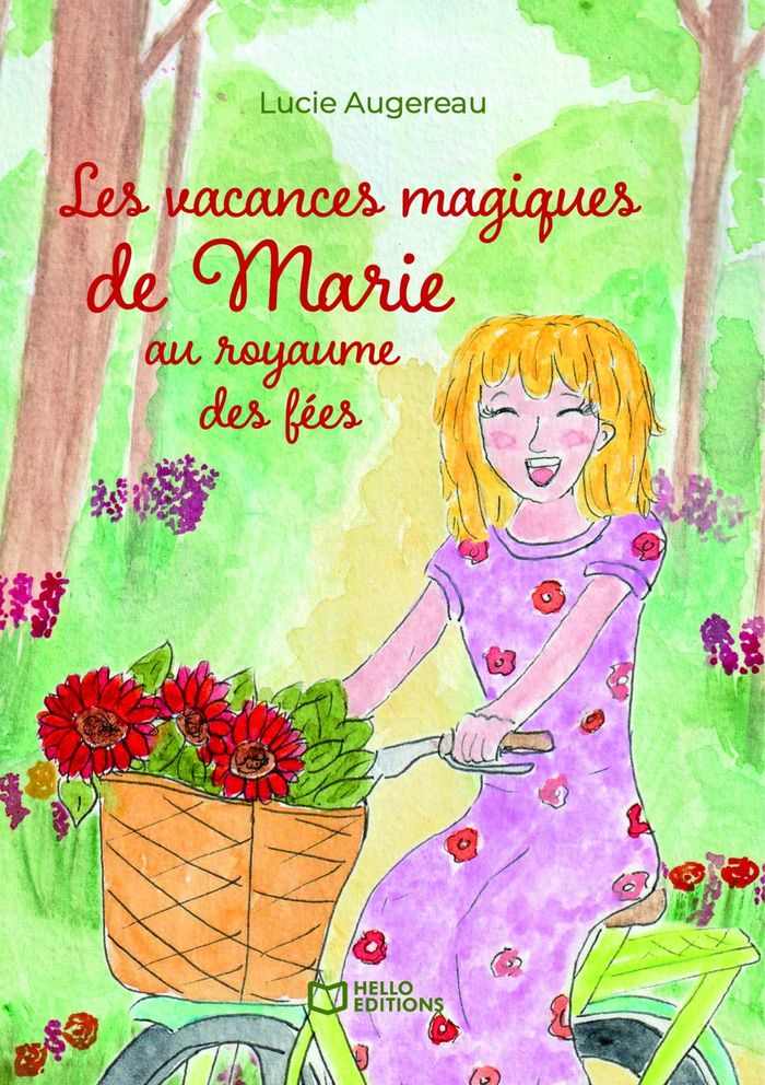 Couverture du livre « LES VACANCES MAGIQUES DE MARIE AU ROYAUME DES FEES » de Lucie Augereau, librairie Les Contes Infusés à Corte