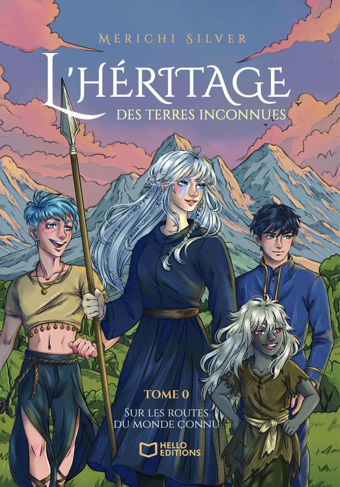 Couverture du livre « L'HERITAGE DES TERRES INCONNUES - TOME 0 : SUR LES ROUTES DU MONDE CONNU » de Merichi Silver, librairie Les Contes Infusés à Corte