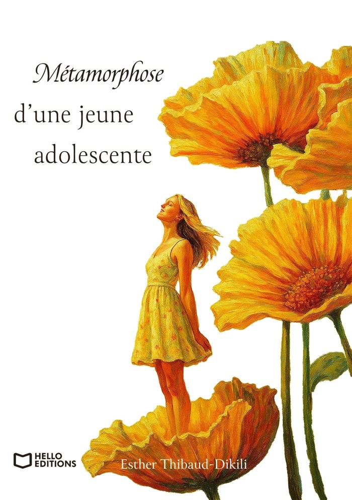 Couverture du livre « METAMORPHOSE D'UNE JEUNE ADOLESCENTE » de E. Thibaud-Dikili, librairie Les Contes Infusés à Corte