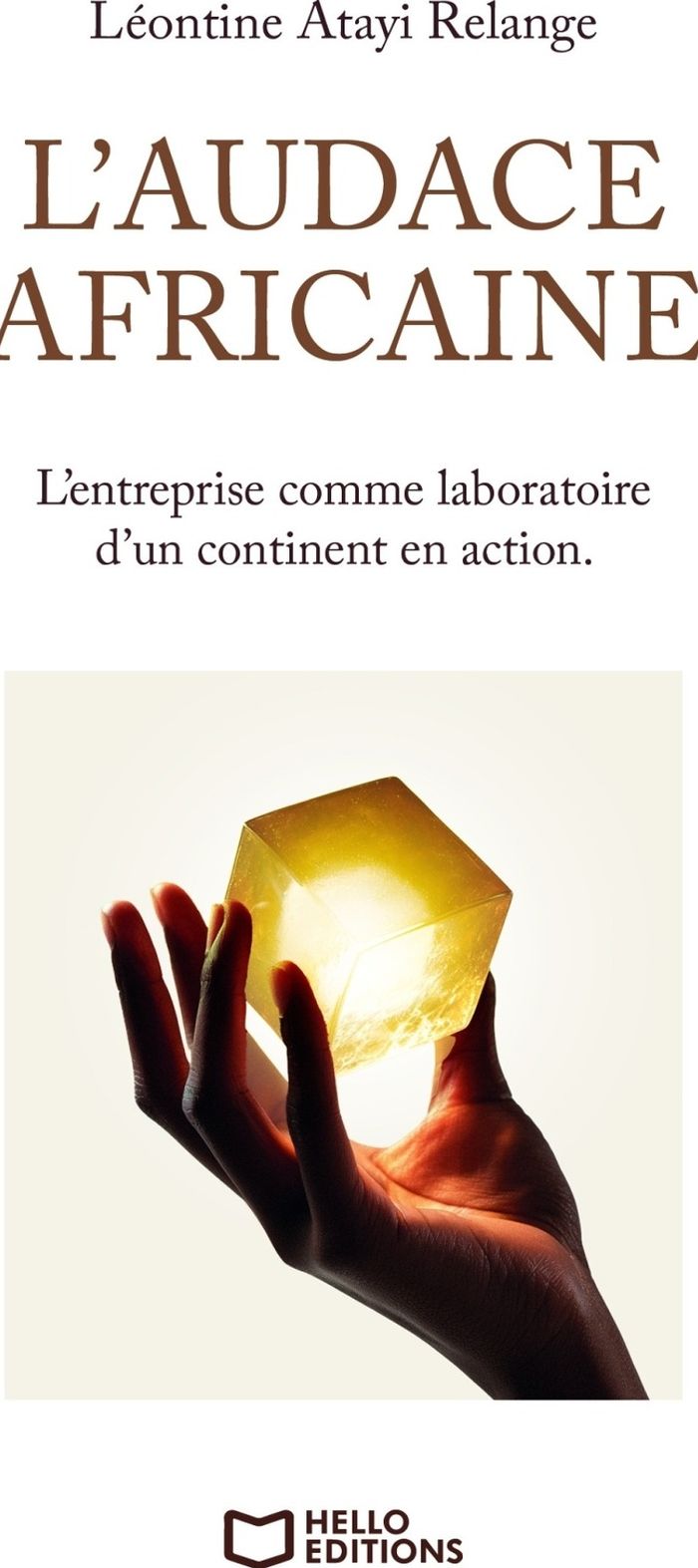 Couverture du livre « L'AUDACE AFRICAINE - L'ENTREPRISE COMME LABORATOIRE D'UN CONTINENT EN ACTION », librairie Les Contes Infusés à Corte