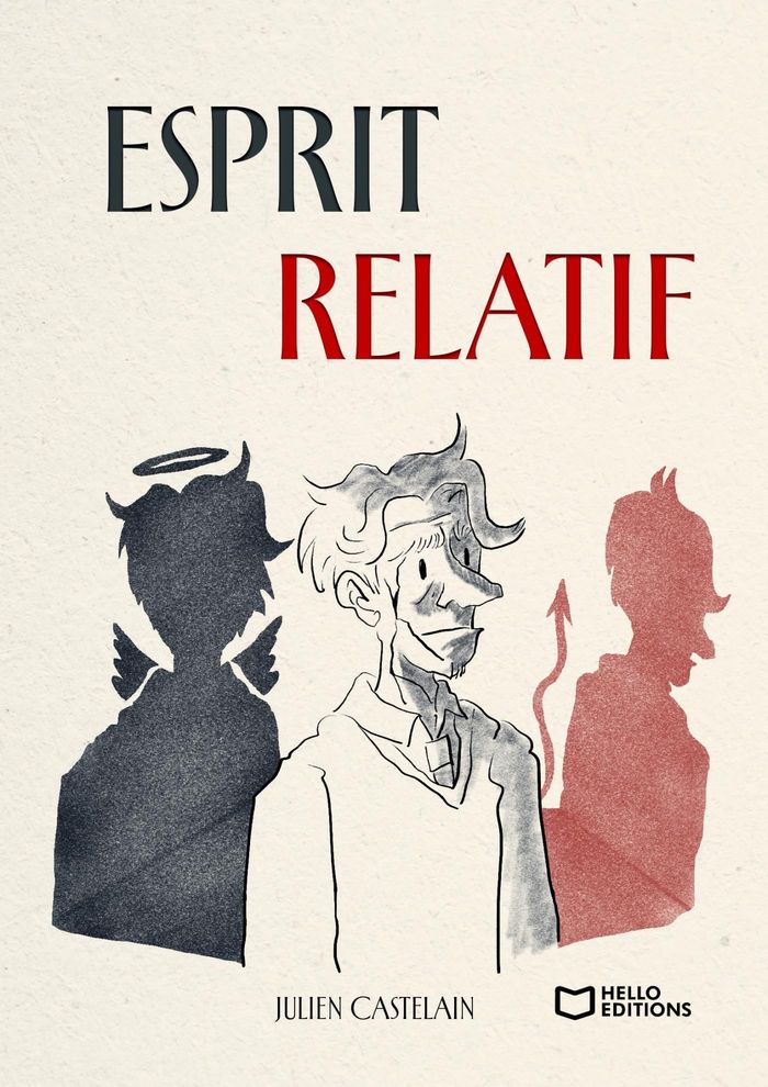 Couverture du livre « ESPRIT RELATIF » de Julien Castelain, librairie Les Contes Infusés à Corte