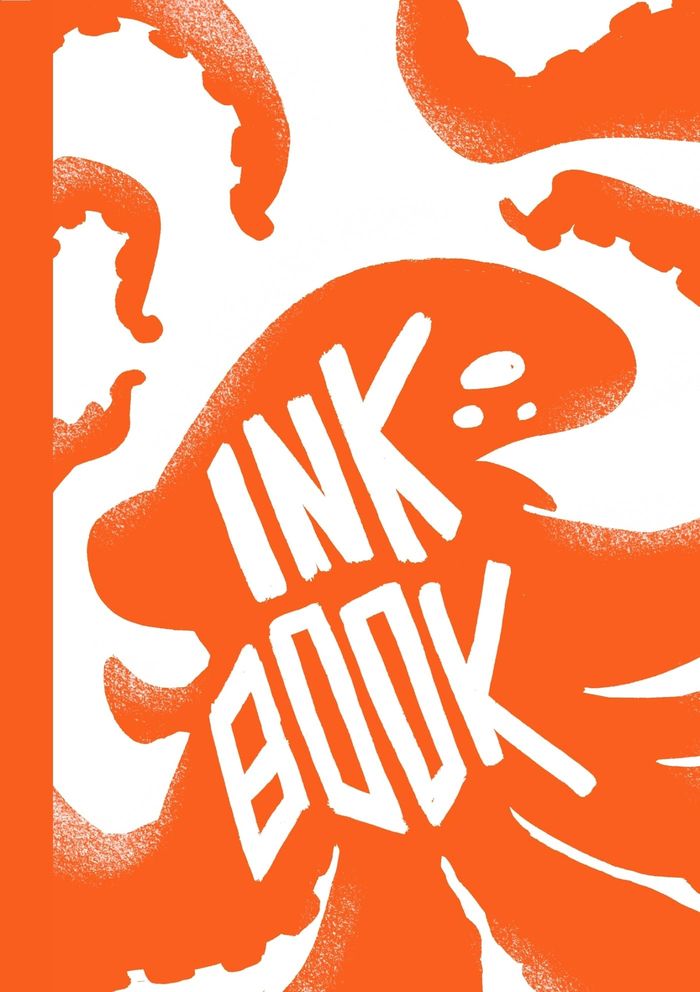 Couverture du livre « CARNET PIEUVRE ORANGE » de Editions Hello, librairie Les Contes Infusés à Corte
