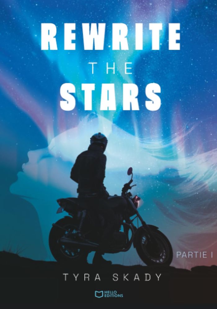 Couverture du livre « Rewrite the stars » de Tyra Skady, librairie Les Contes Infusés à Corte