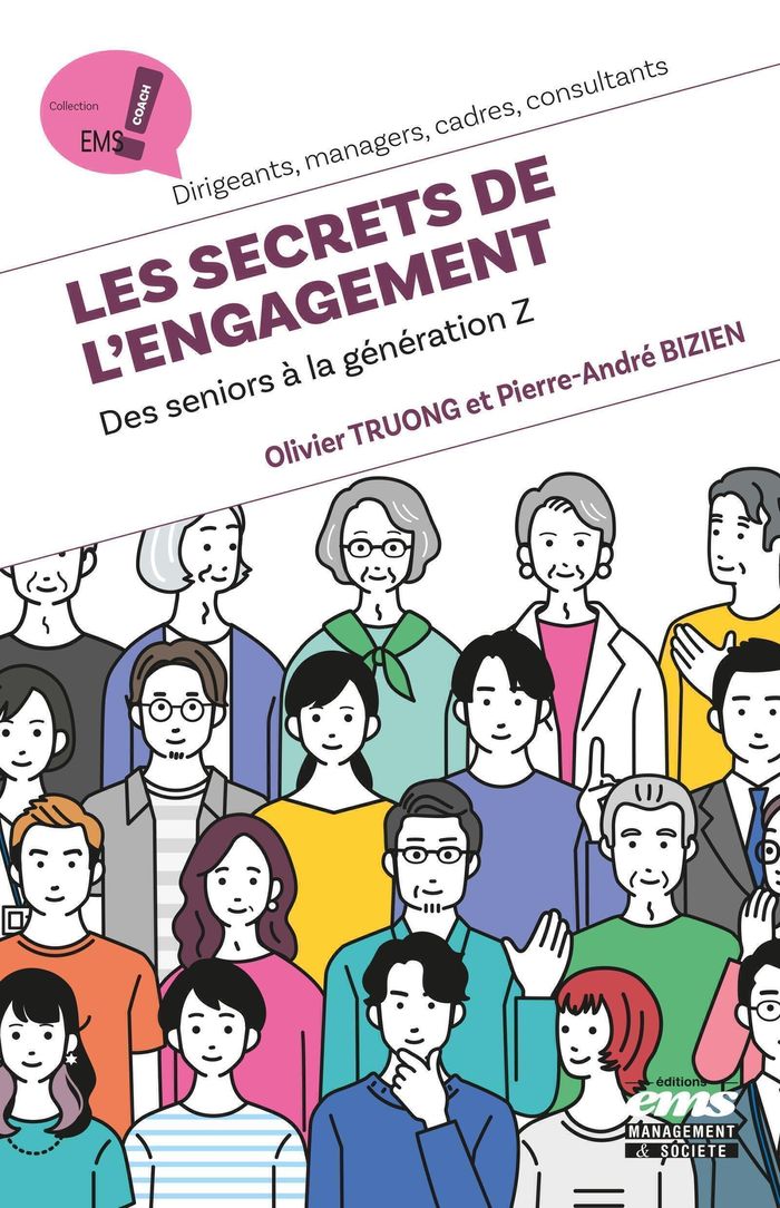 Couverture du livre « Les secrets de l'engagement : des seniors à la génération Z » de Olivier Truong, librairie Les Contes Infusés à Corte