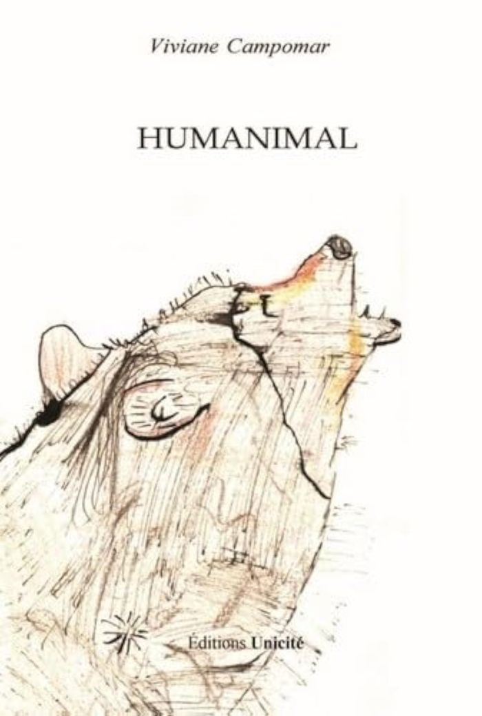 Couverture du livre « Humanimale : nouvelles » de Viviane Campomar, librairie Les Contes Infusés à Corte