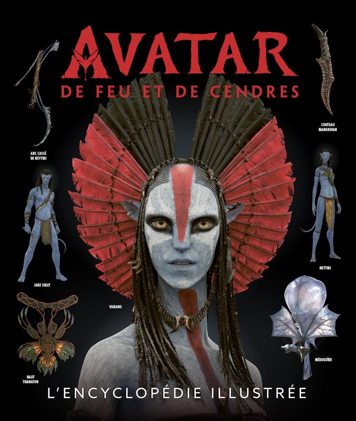 Couverture du livre « AVATAR : DE FEU ET DE CENDRES, L'ENCYCLOPEDIE ILLUSTREE » de Joshua Izzo, librairie Les Contes Infusés à Corte