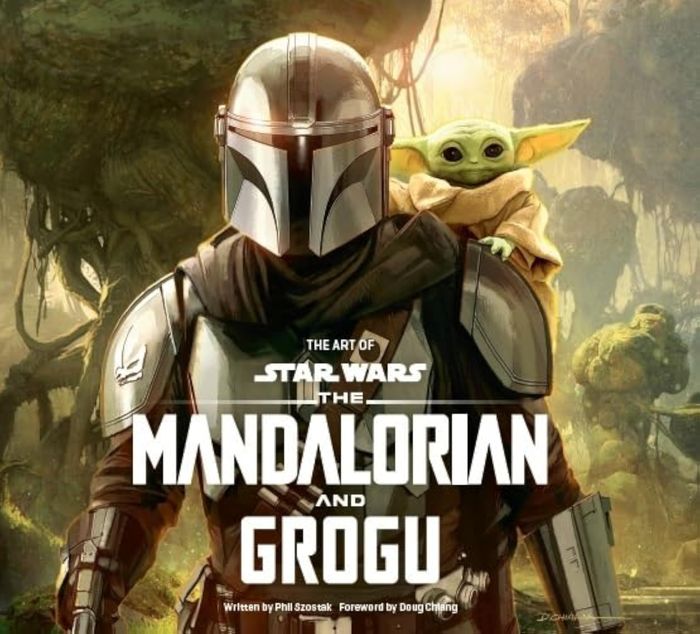 Couverture du livre « STAR WARS : TOUT L'ART DE MANDALORIAN & GROGU » de Xxx, librairie Les Contes Infusés à Corte