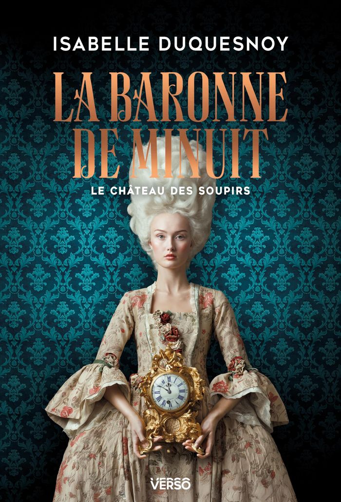 Couverture du livre « La baronne de minuit : roman » de Isabelle Duquesnoy, librairie Les Contes Infusés à Corte