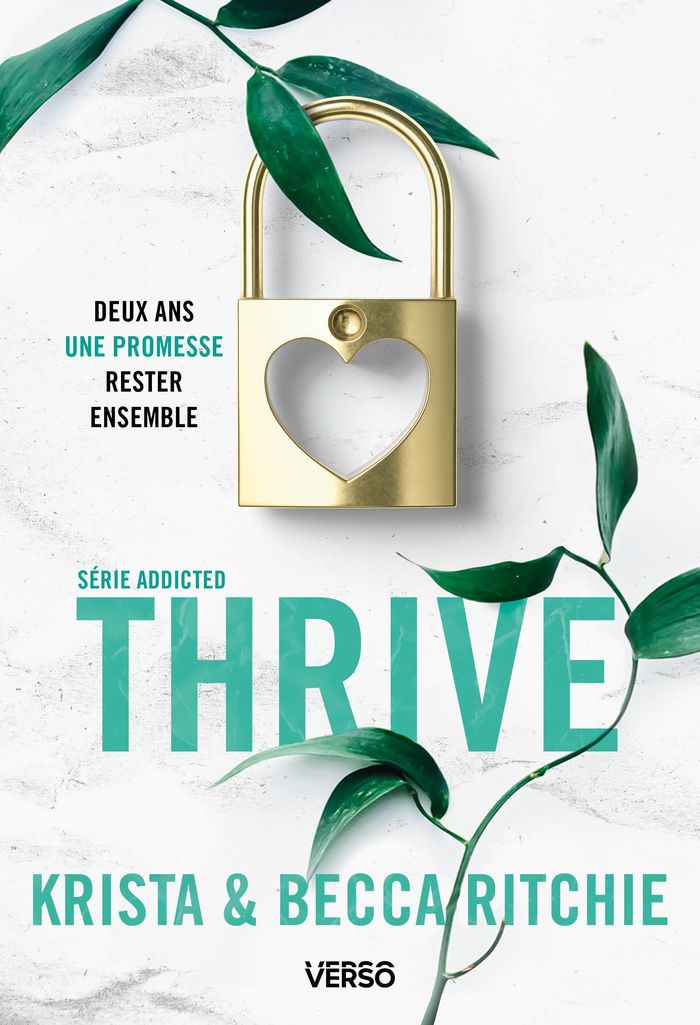 Couverture du livre « Thrive : roman » de Becca Ritchie, librairie Les Contes Infusés à Corte