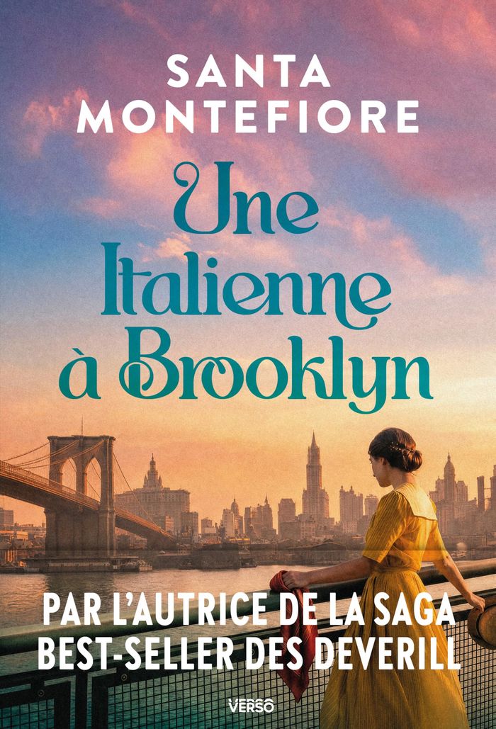 Couverture du livre « UNE ITALIENNE A BROOKLYN - PAR L'AUTRICE DE LA SAGA BEST-SELLER DES DEVERILL », librairie Les Contes Infusés à Corte