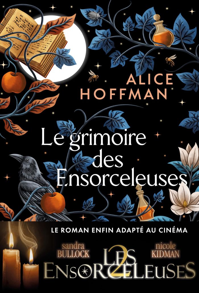 Couverture : LE GRIMOIRE DES ENSORCELEUSES (LES ENSORCELEUSES 2, AU CINEMA LE 9 SEPTEMBRE) - LA SAGA CULTE PRACTI