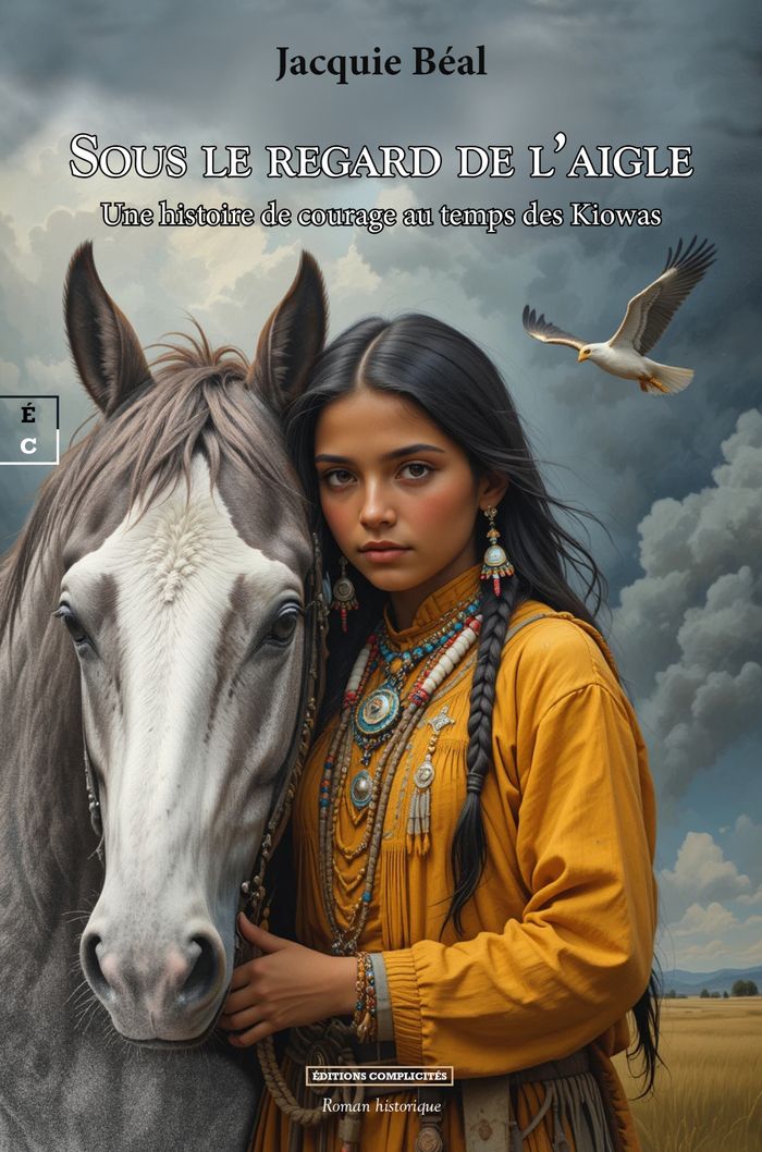 Couverture du livre « Sous le regard de l'aigle » de Jacquie Béal, librairie Les Contes Infusés à Corte