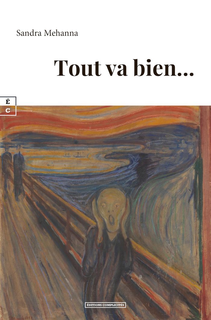 Couverture du livre « Tout va bien » de Sandra Mehanna, librairie Les Contes Infusés à Corte
