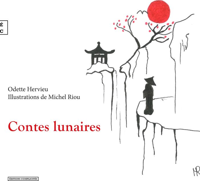 Couverture du livre « Contes lunaires » de Odette Hervieu, librairie Les Contes Infusés à Corte