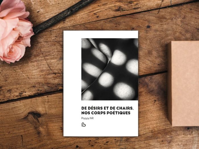 Couverture : "DE DESIRS ET DE CHAIRS, NOS CORPS POETIQUES"