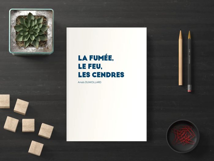 Couverture du livre « LA FUMEE, LE FEU, LES CENDRES » de Anais Dumollard, librairie Les Contes Infusés à Corte