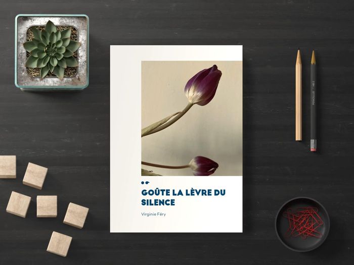Couverture du livre « GOUTE LA LEVRE DU SILENCE » de Virginie Fery, librairie Les Contes Infusés à Corte