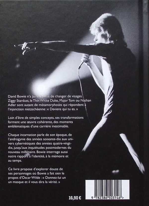 Quatrième de couverture de « Les 12 vies de Bowie »