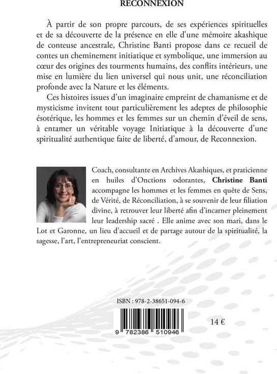 Quatrième de couverture de « RECONNEXION »
