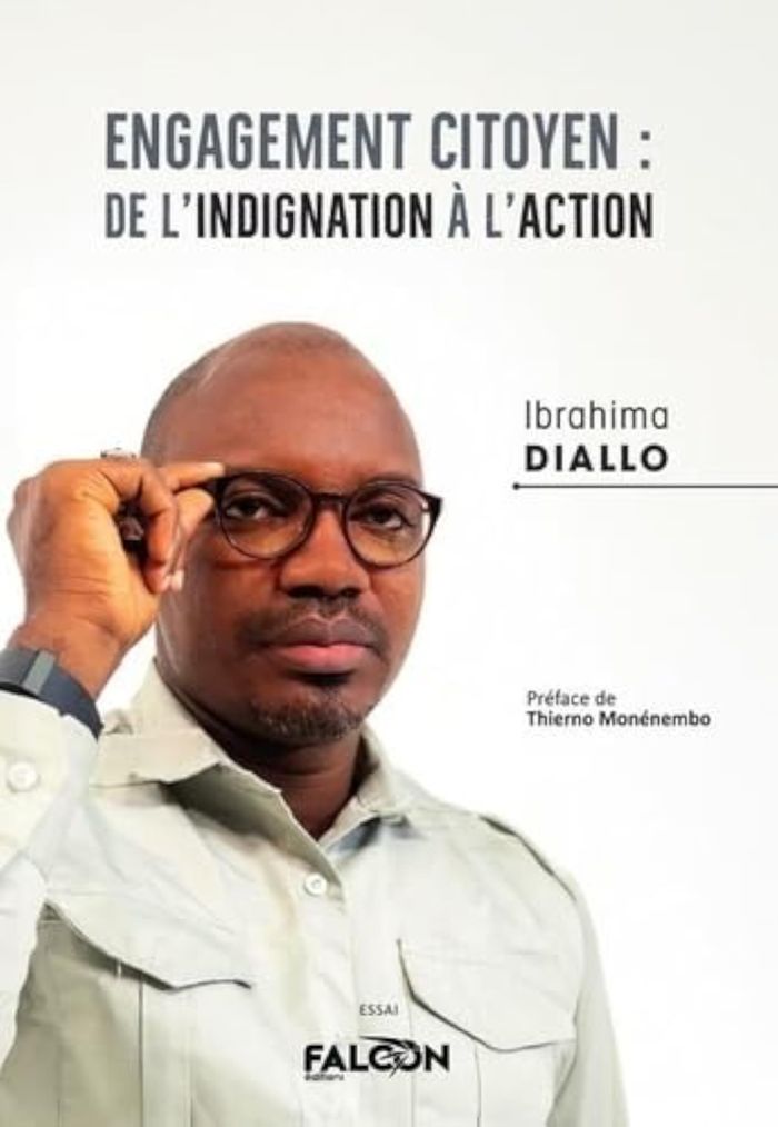 Couverture du livre « ENGAGEMENT CITOYEN : DE L'INDIGNATION A L'ACTION » de Diallo/monenembo, librairie Les Contes Infusés à Corte