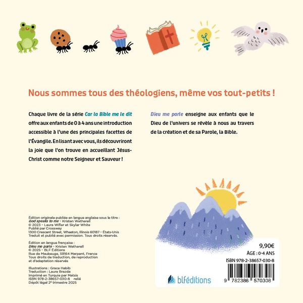 Quatrième de couverture de « Dieu me parle »