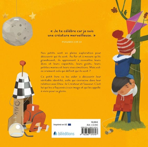 Quatrième de couverture de « Qui es-tu ? : Un petit livre sur ta véritable identité »