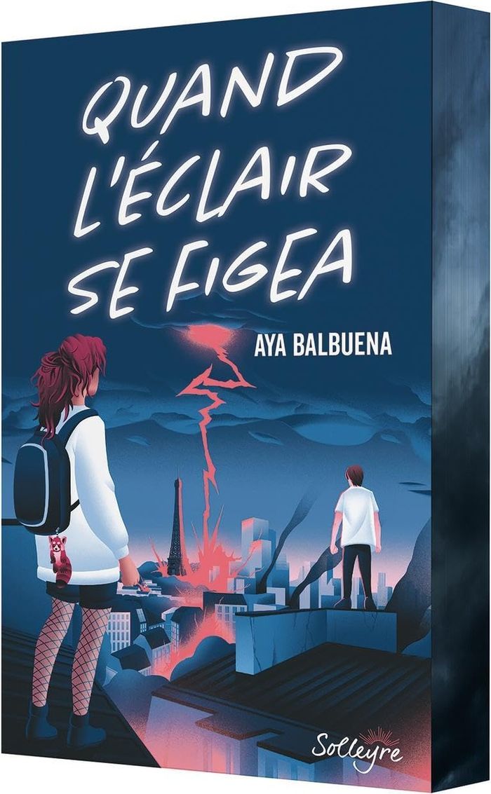 Couverture du livre « Quand l'éclair se figea », librairie Les Contes Infusés à Corte
