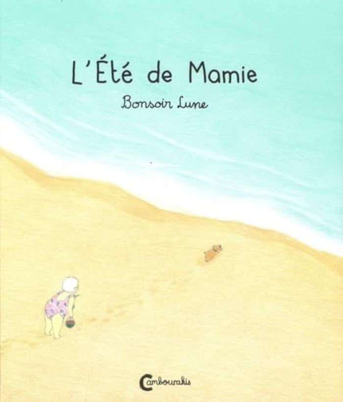Couverture du livre « L'été de mamie » de Bonsoir Lune, librairie Les Contes Infusés à Corte